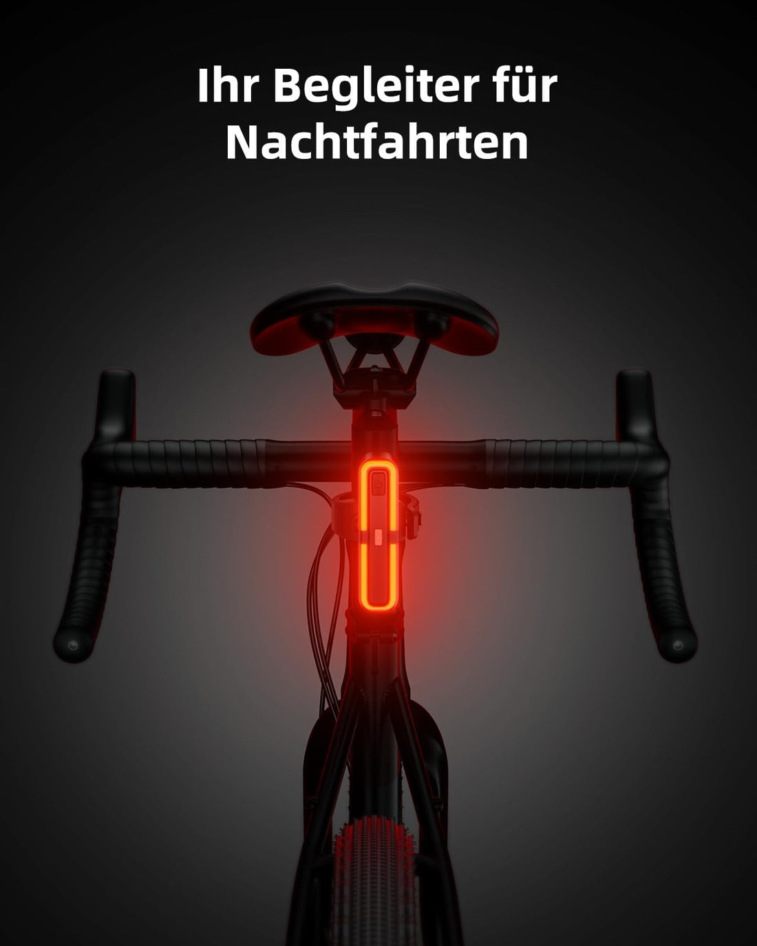 OnMeto Fahrrad Rücklicht Mit Bremsblinkfunktion, StVZO zugelassenen, Led Rücklicht Fahrrad USB Type-C Wiederaufladbares Fahrradlicht hinten Rücklicht Ebike IPX5 Wasserdicht für Rennrad, MTB, E-Bike